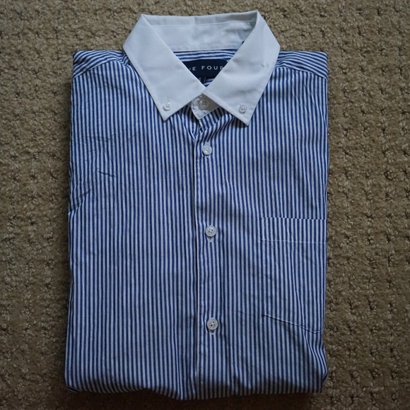 Five Four Stripe Dress Shirt | Small - Picture 1 of 4